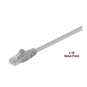 Сетевой кабель Microconnect V-UTP503VP U/UTP Cat5e 3м Серый