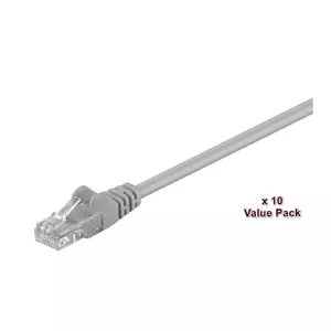 Networking cable Microconnect V-UTP510VP U/UTP Cat5e 10 m Grey