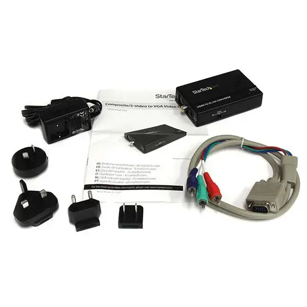 StarTech.com Composite and S-Video to VGA Converter VID2VGATV2 Photo 5