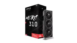 Видеокарта XFX Radeon RX 7900 XTX 24 ГБ GDDR6, PCIe 4.0, 384‑бит, 355 Вт, 3 вентилятора