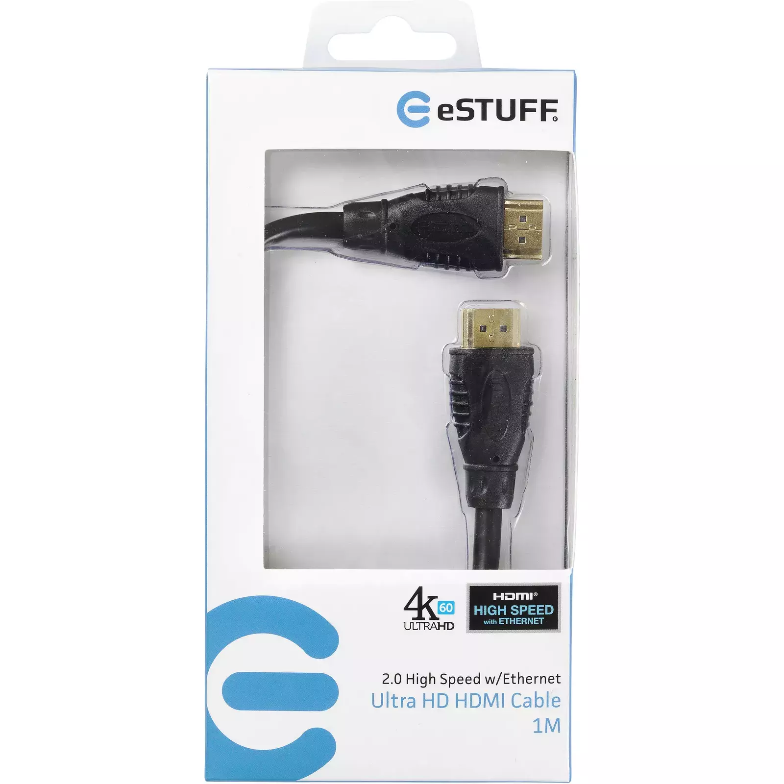 eSTUFF ES84190-1M-BLACK Photo 2