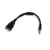 Austiņu adapteris StarTech.com MUYHSMFF Photo 2