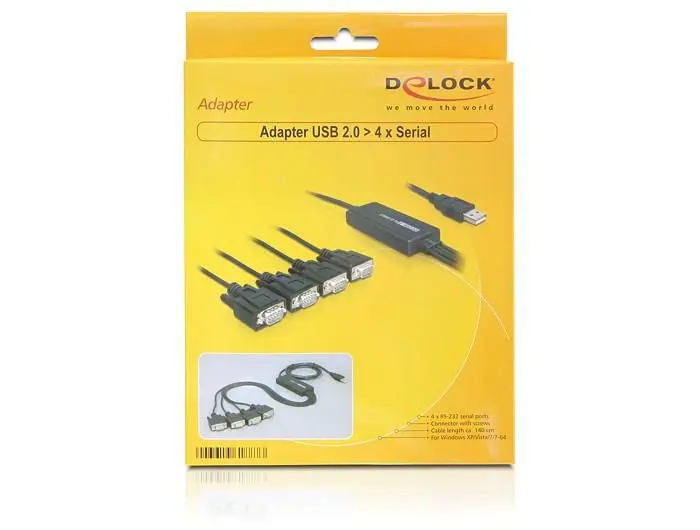 Sērijas kabelis DeLOCK 61887 USB Type-A