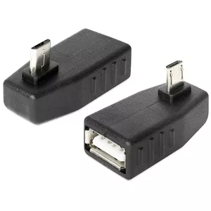 Kabeļa dzimuma mainītājs DeLOCK 65473 micro USB USB 2.0 Melns