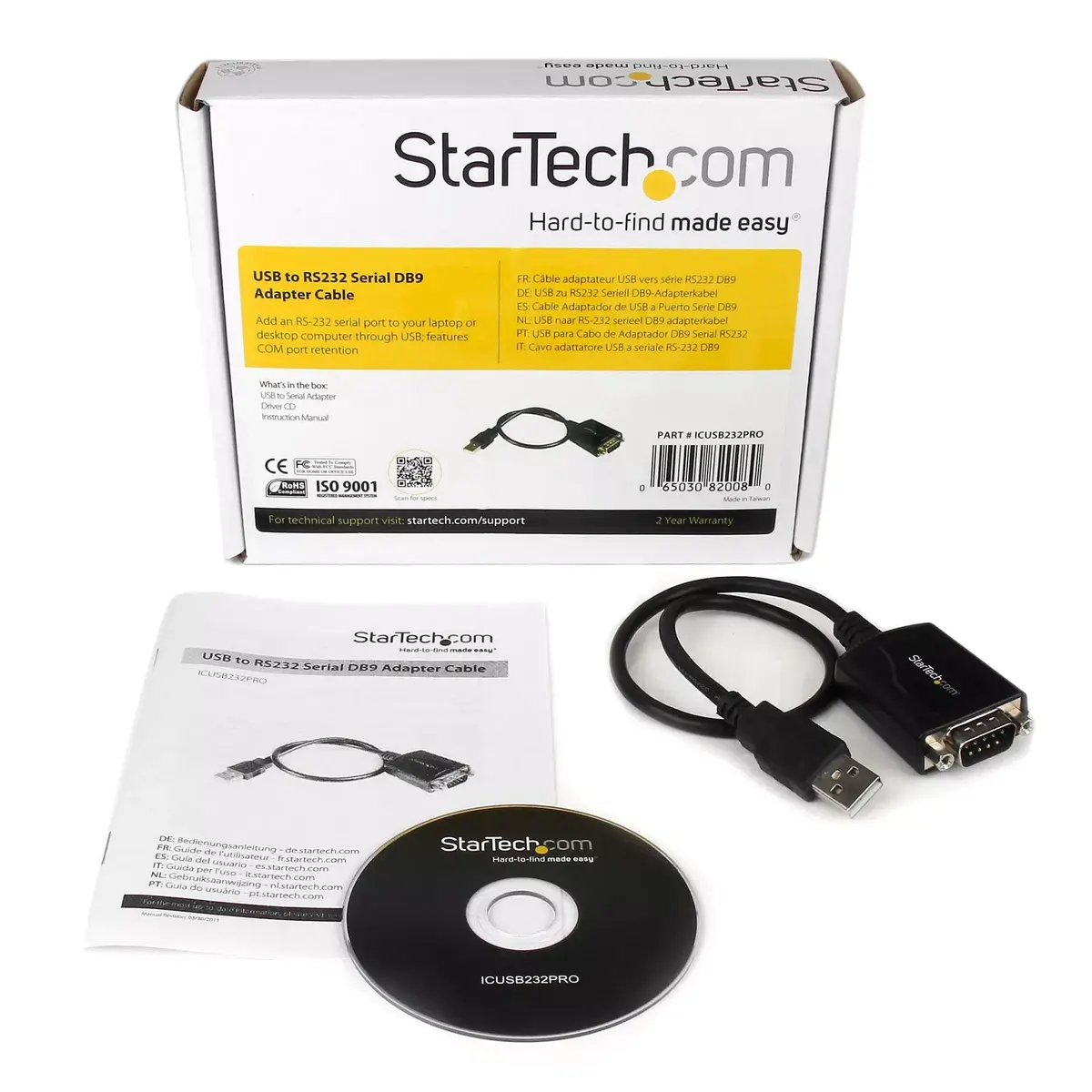 USB uz RS232 seriālo DB9 adapteri StarTech ICUSB232PRO Photo 4