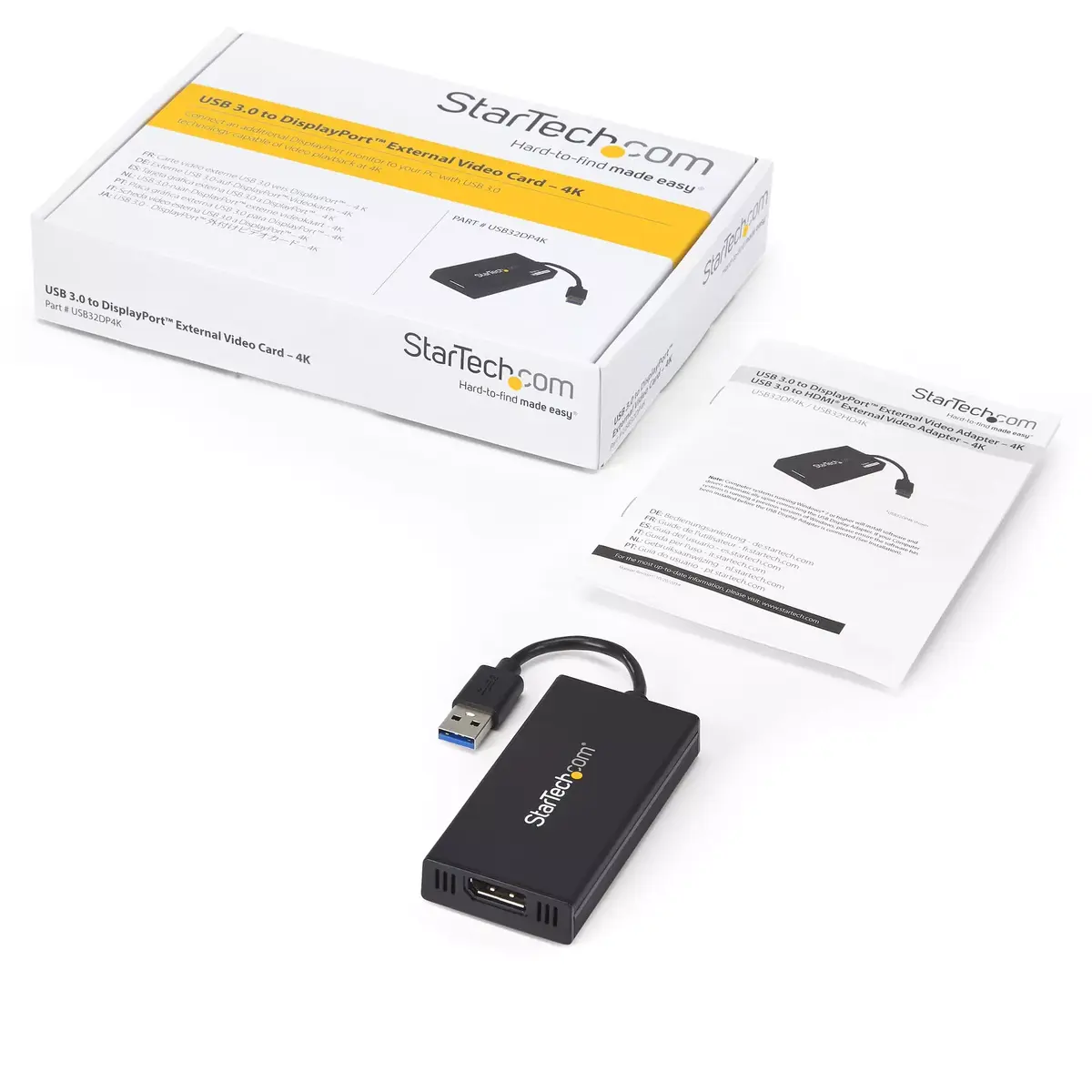 USB 3.0 uz DisplayPort adapteris StarTech.com USB32DP4K Photo 6
