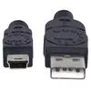 USB-A to Mini-USB Cable Manhattan 1.8m Photo 3