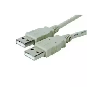 Microconnect USB 2.0 A-A 3m M-M USB kabelis USB A Pelēks