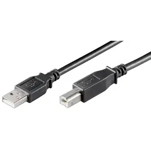 USB Cable Microconnect USBAB1B 1m USB A to USB B Black
