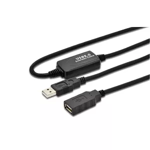USB Cable MicroConnect USB2.0AAF05A 5m Black