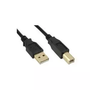 USB Cable Microconnect USBAB5G 5m USB A to USB B Black
