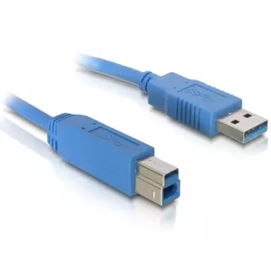 USB кабель DeLOCK 82434 1.8м USB A USB B Синий