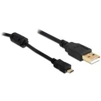 USB кабель DeLOCK USB 2.0 A к USB-micro B 3м черный