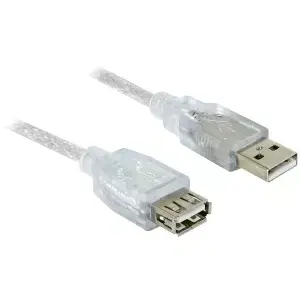 USB Cable DeLOCK 82239 USB 2.0 1.8m White