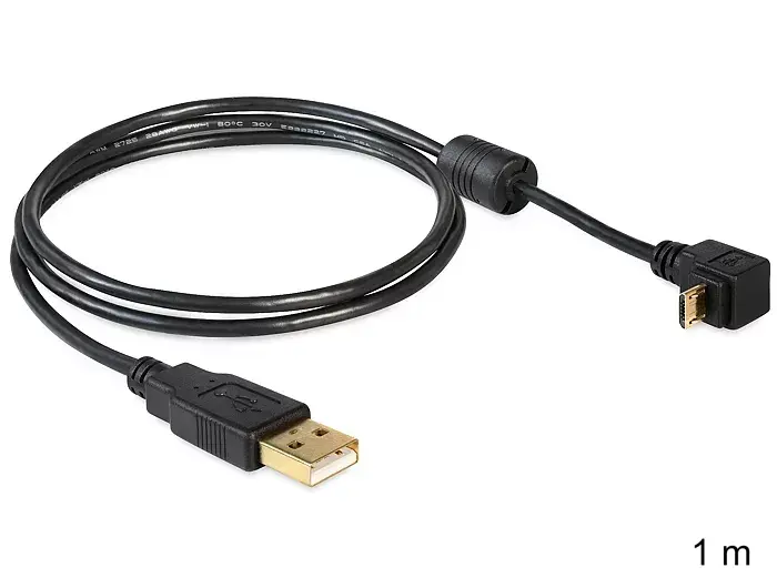 USB Cable DeLOCK USB2.0 1m Micro-USB B Photo 2