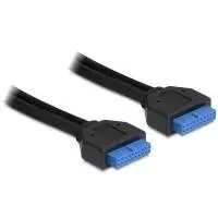USB 3.0 19-p F/F kabelis
