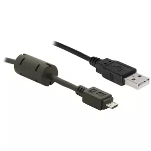 USB Cable DeLOCK 82299 1m USB A Micro-USB B Black