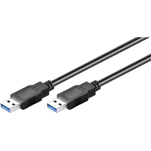 USB Cable Microconnect USB3.0AA1B 1m USB 3.2 Gen 1 Black