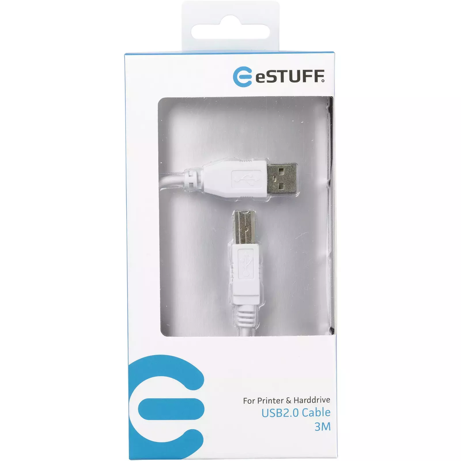 eSTUFF ES84007-3M-WHITE Photo 2