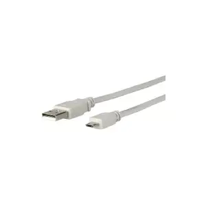 USB A — Micro‑USB B kabelis MicroConnect 0,6 m, USB 2.0, pelēks
