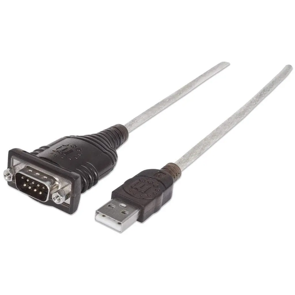 USB-A uz seriālo adapteri kabelis Manhattan