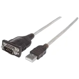USB-A to Serial Converter Cable Manhattan 205153