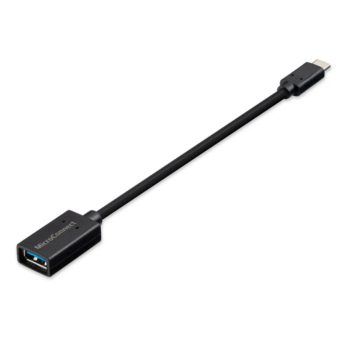 Кабель MicroConnect USB 3.2 Gen 1 USB-C - USB-A 0.2м Photo 2