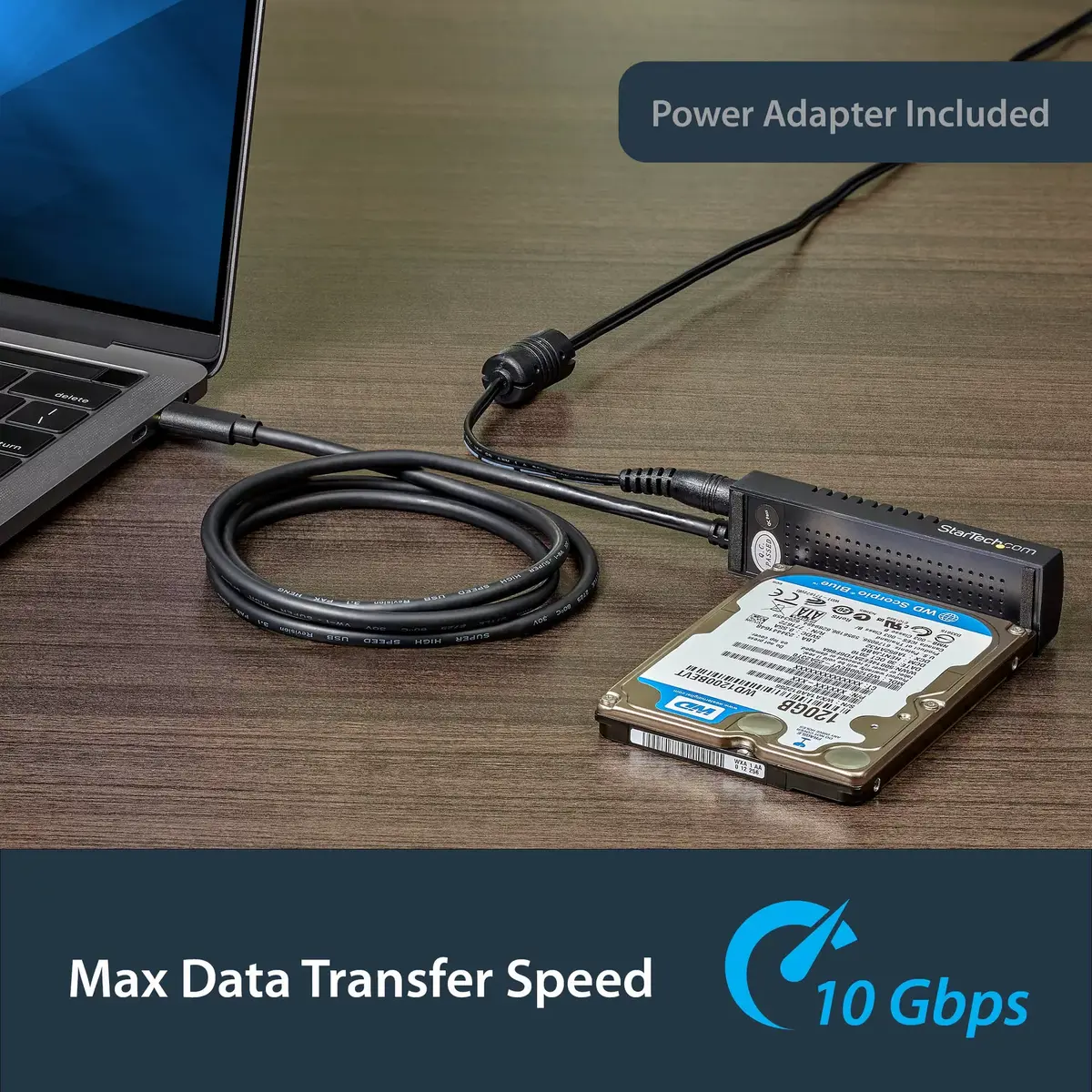 Adapter Cable USB 3.1 StarTech USB31C2SAT3 Photo 9