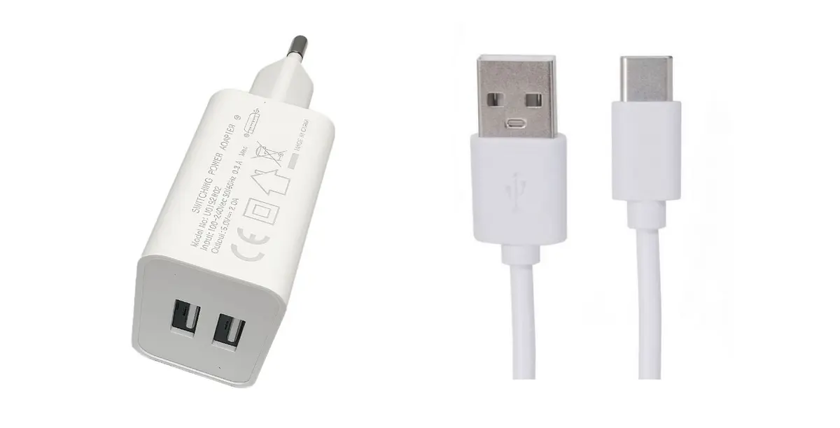 MicroConnect iekštelpu viedtālruņa lādētājs balts maiņstrāvas