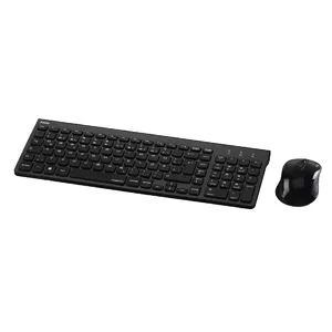 Hama Trento keyboard Mouse included RF Wireless QWERTZ German Black