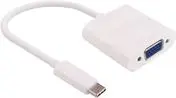 MicroConnect USB3.1CVGAW Адаптер USB-C в VGA Photo 2