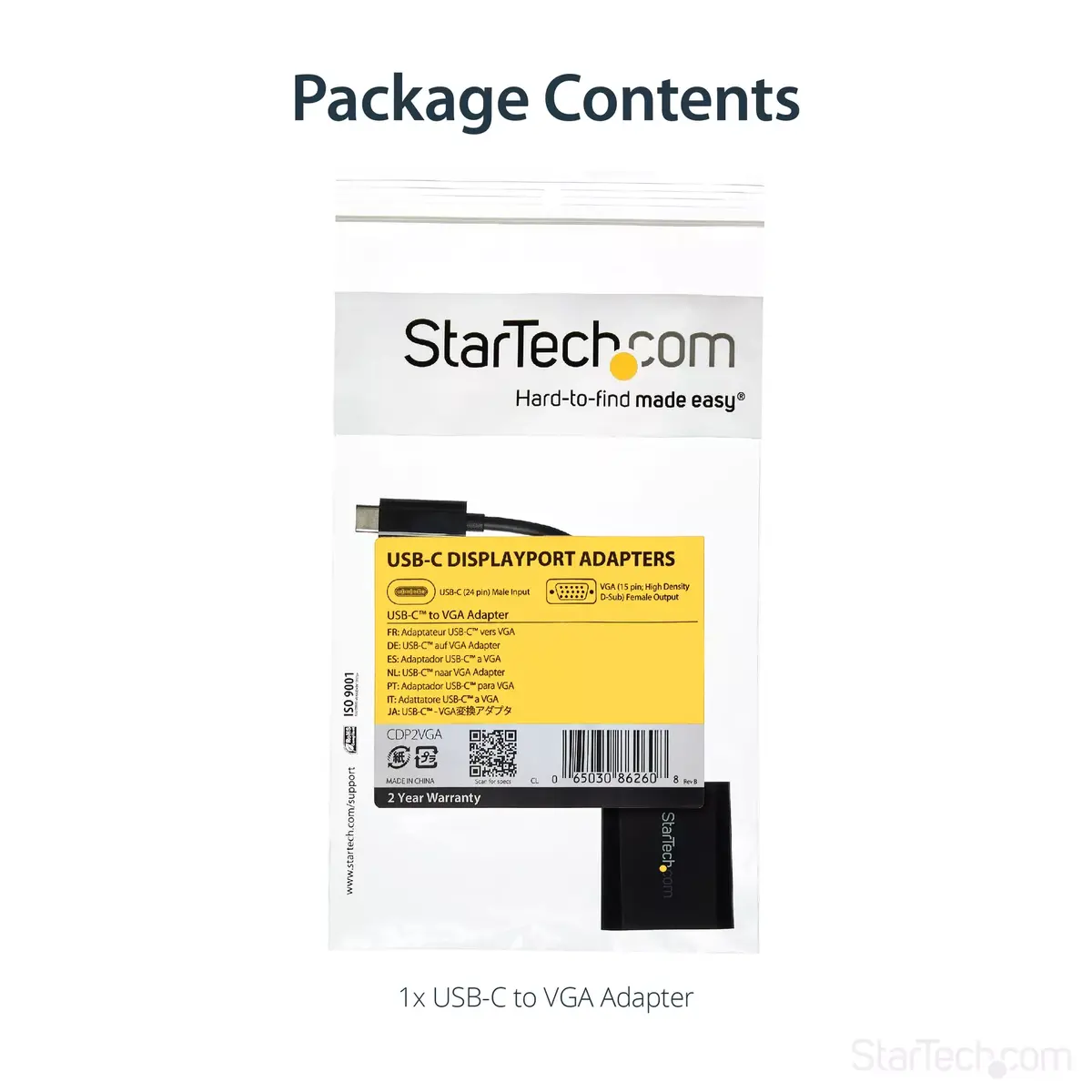 USB-C uz VGA adapteris StarTech.com CDP2VGAEC Photo 13