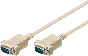 Microconnect SCSEHH2 seriālais kabelis Balts DB-9