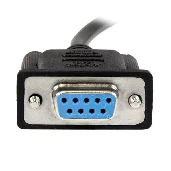 StarTech DB9 RS232 Null Modem Cable 2 m Photo 3
