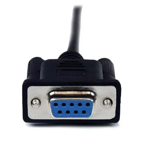 Кабель Null Modem StarTech.com SCNM9FM2MBK Photo 3