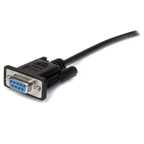DB9 RS232 Serial Cable M/F StarTech.com MXT1002MBK Photo 2