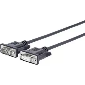 Vivolink PRORS5 serial cable Black 5 m RS-232