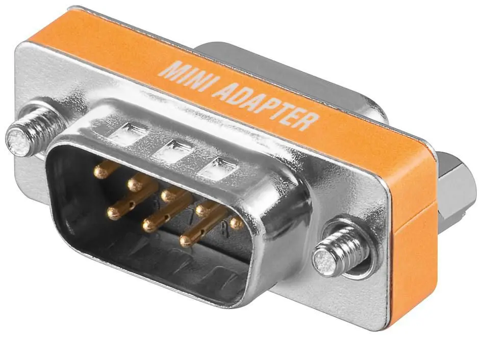 MicroConnect DB9 vīriešu un DB9 sieviešu