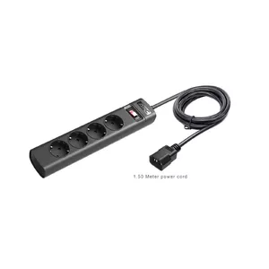 APC PZ42I-GR power distribution unit (PDU) 4 AC outlet(s) Black