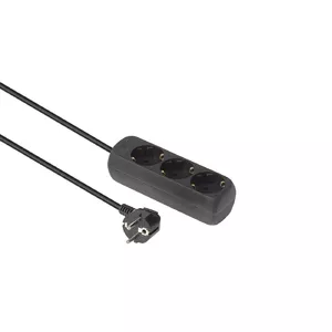 Удлинитель Microconnect GRU0035B 5м 3 AC розетки Черный
