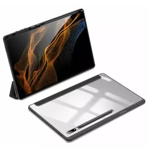 Vāka-armes Dux Ducis Toby Galaxy Tab S8 Ultra ar irbuli turētāju, melns
