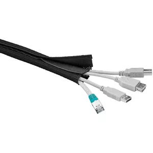 Microconnect CABLESOCK kabeļu uzmava Melns