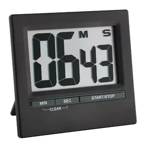 Digital kitchen timer TFA 38.2013.01 — 99 min, black, AAA 1.5V, 16×84×77 mm