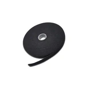 Kabeļu skava MicroConnect CABLETAPE1 melna 1 gab.