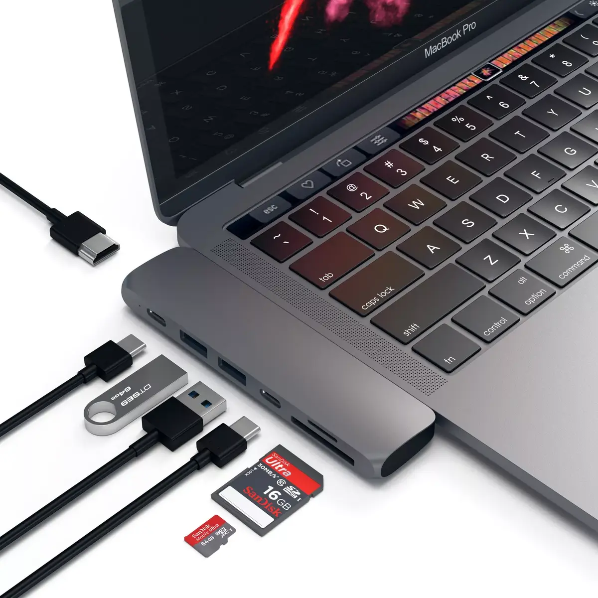 Satechi ST-CMBPM док для ноутбука — USB 3.2 Gen 1 Type-C Photo 4