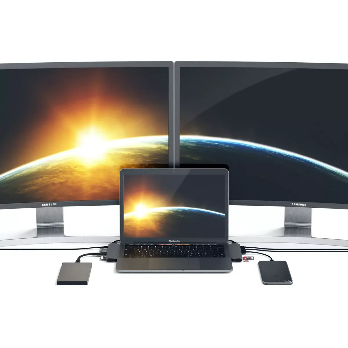 Satechi ST-CMBPM док для ноутбука — USB 3.2 Gen 1 Type-C Photo 5