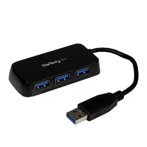 USB Hub StarTech.com Portable 4 Port SuperSpeed Mini USB 3.0 Hub