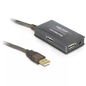 Интерфейсный хаб DeLOCK 82748 Черный 480 Mbit/s