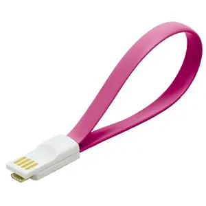 LogiLink USB 2.0 Cable USB-A to Micro-USB-A, Pink