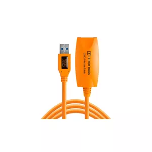 Tether Tools CU3017 USB kabelis 5 m USB 3.2 Gen 1 (3.1 Gen 1) USB A Oranžs